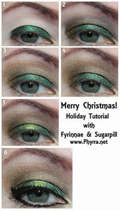 Inspiration: Christmas make up