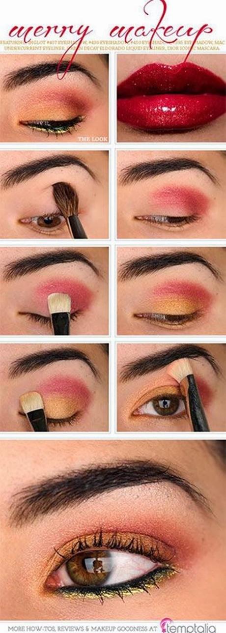 Inspiration: Christmas make up