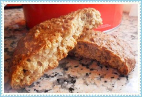 Galletas de manzana y avena