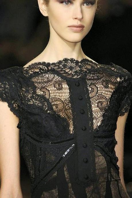 Black Lace Dress