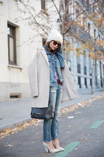 STREET STYLE INSPIRATION; BEANIE HATS.-