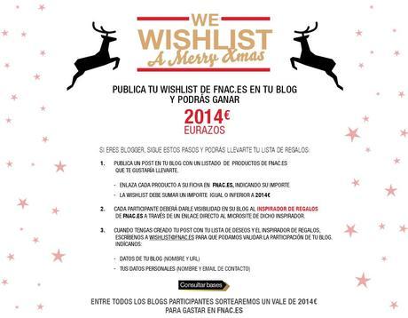 WISH LIST de FNAC 2014  ¡¡¡Feliz Año!!!