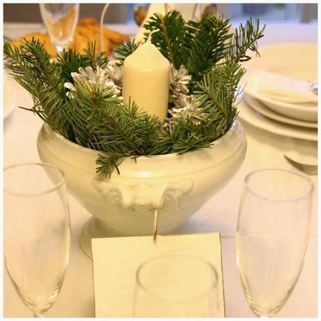 mi mesa de Navidad - My Christmas day table setting