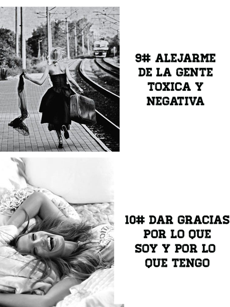 Mis 10 propositos para el año nuevo.