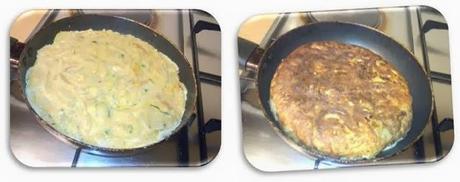 Tortilla de cebolla y jengibre al aroma de lima