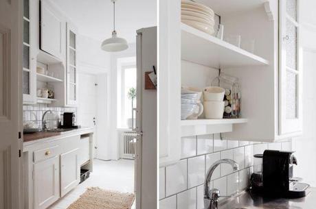 suelos de madera de roble puertas correderas dobles estilo nórdico escandinavo vintage decoración sencilla nórdica decoración renovación pisos segunda mano decoración nórdica escandinava decoración en blanco blog interiores escandinavos blog decoración interiores nórdicos 