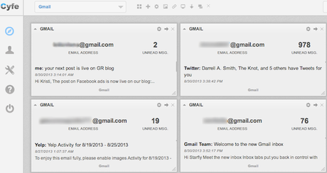 Cyfe Gmail Cyfe Gmail