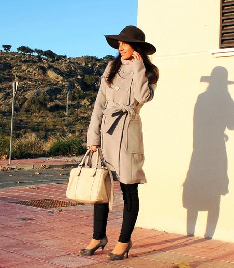 Classic grey coat...