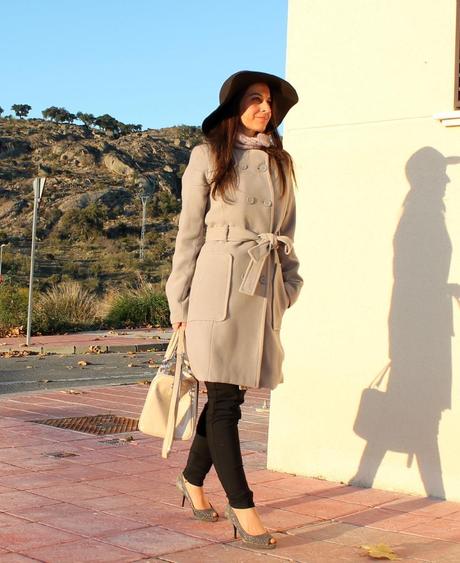 Classic grey coat...