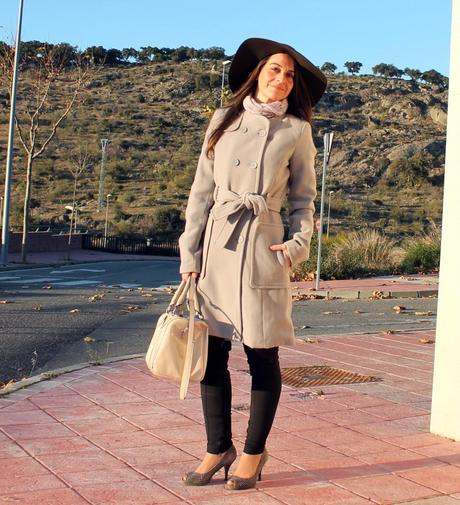 Classic grey coat...