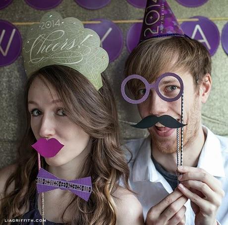 DIY...IMPRIMIBLES PARA UNA DIVERTIDA FIESTA DE FIN DE AÑO