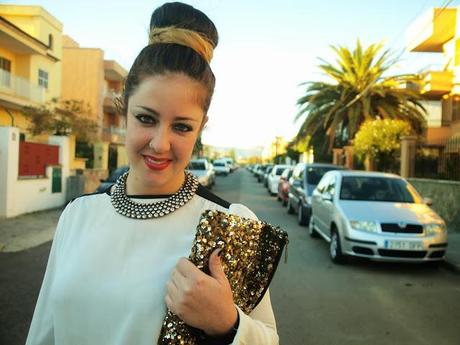 Black and White Evening look