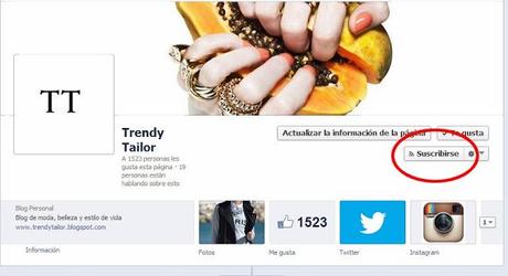 ¡Entérate de todo en facebook!