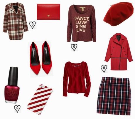 INSPIRACION EN ROJO + COLLAGE