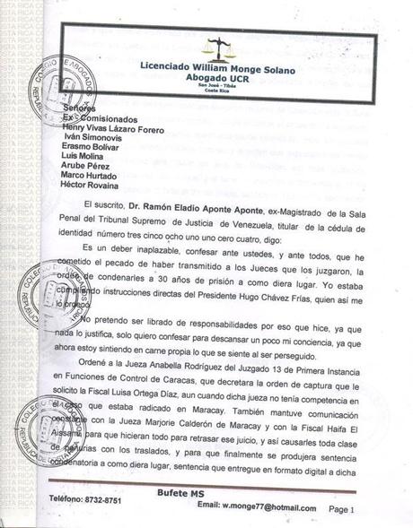 Simonovis condenado sin pruebas por orden de Chávez