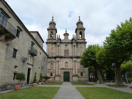 Fachada de la Iglesia del Monasterio de Poio