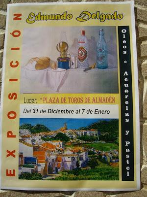 Exposición de Edmundo Delgado Morales en Almadén
