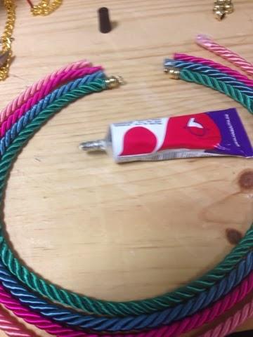 Collar de pasamaneria #diy