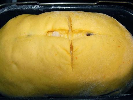 Receta de panettone en panificadora