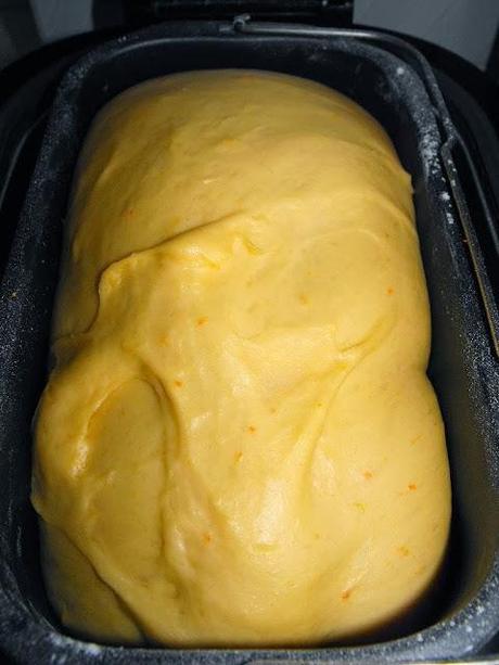 Receta de panettone en panificadora