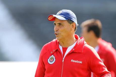 Chivas de Guadalajara coach Jose Luis Re