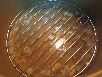 Champiñones rellenos al vapor olla GM