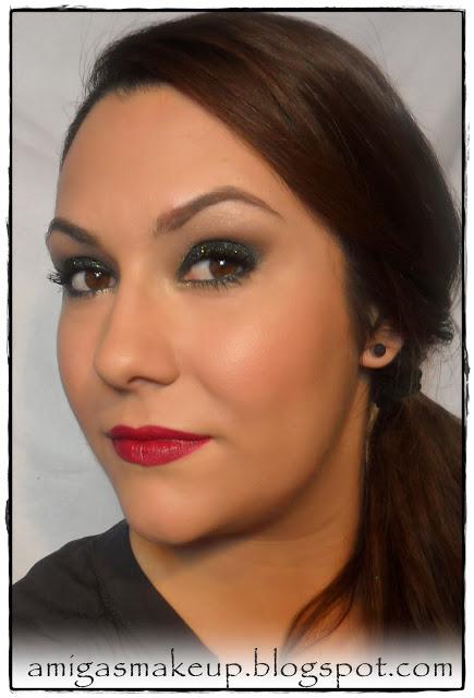 Vídeo-tutorial Look Noche Vieja Esmeralda Burgundy