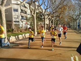 IV 1000m Nadal Pista d´Atletisme Calella. Y San Silvestre Calellenca de 5km