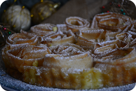 Tarta de pasta filo ( Ruffle milk pie )