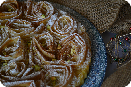Tarta de pasta filo ( Ruffle milk pie )