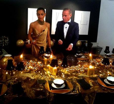 mesa de gala fin de año MONTA TU MESA DE FIN DE AÑO CON LA AYUDA DE JOAQUÍN TORRES Y MERCEDES RODRÍGUEZ