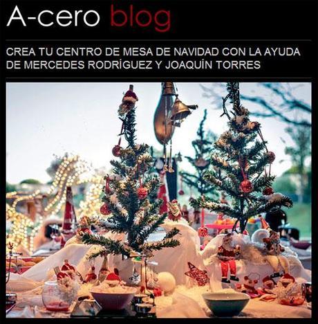 Post mesas de Navidad MONTA TU MESA DE FIN DE AÑO CON LA AYUDA DE JOAQUÍN TORRES Y MERCEDES RODRÍGUEZ