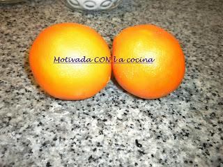 Magdalenas de naranja y chocolate blanco