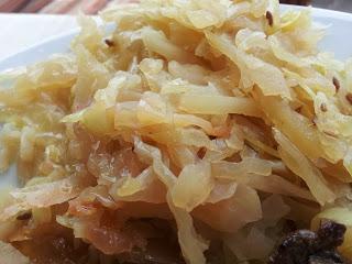 Chucrut crudo con comino