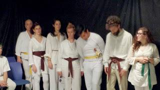 clase abierta de Impro en Luzarte.