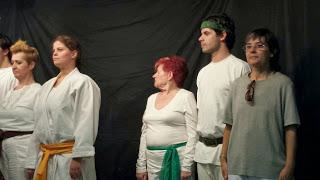 clase abierta de Impro en Luzarte.