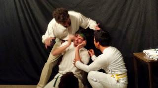 clase abierta de Impro en Luzarte.