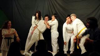 clase abierta de Impro en Luzarte.