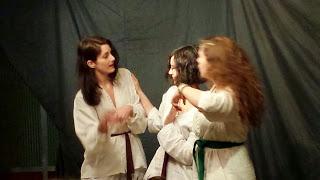 clase abierta de Impro en Luzarte.