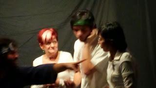 clase abierta de Impro en Luzarte.