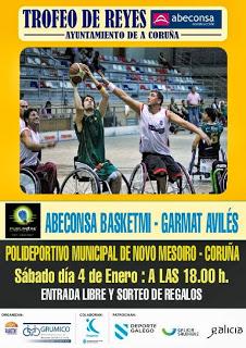 Trofeo de Reyes Ayuntamiento de A Coruña de basket en silla de ruedas