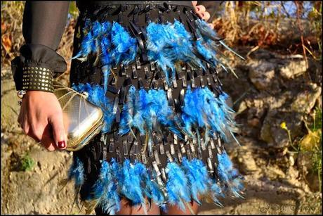 FALDA DISEÑADA Y CONFECCIONADA POR MÍ, LOOK NOCHEVIEJA