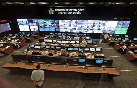 Centro de Operaciones de la smart city de Río de Janeiro