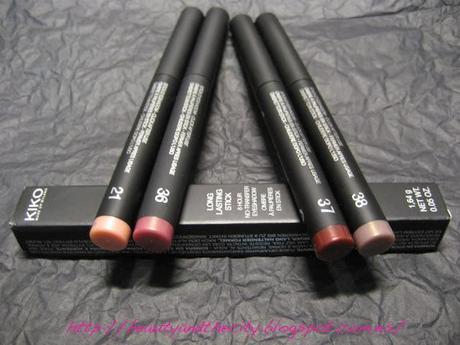 Nuevos tonos de Long Lasting Stick de KIKO Nuevos tonos de Long Lasting Stick de KIKO