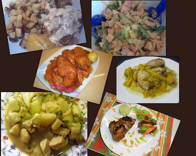 Recetas con pollo y frutas