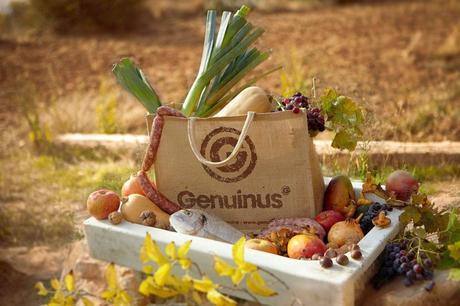 Menú semanal Genuinus Genuinus cajas productos frescos