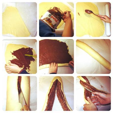 Receta del Kringle para hacer con niños