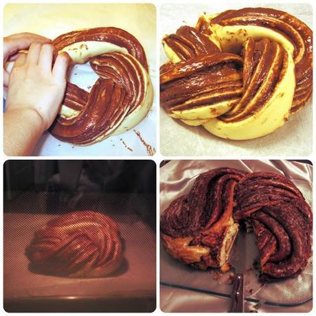 Receta del Kringle para hacer con niños