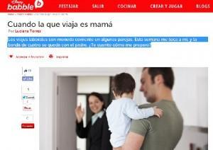 Cuando la que viaja es mamá cuandolaqueviajaesmama