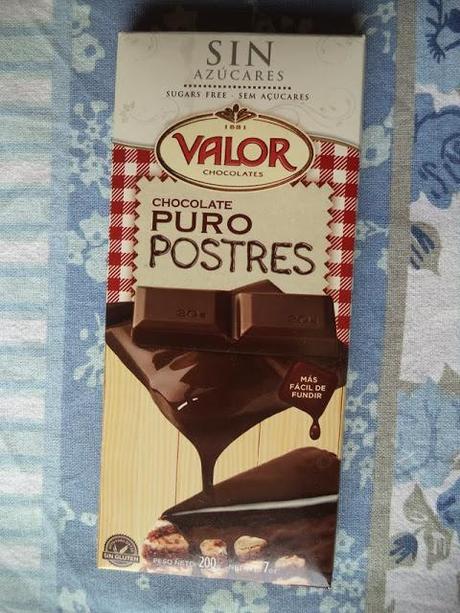 Tronco de Navidad de Chocolate -Bajo en Calorías-